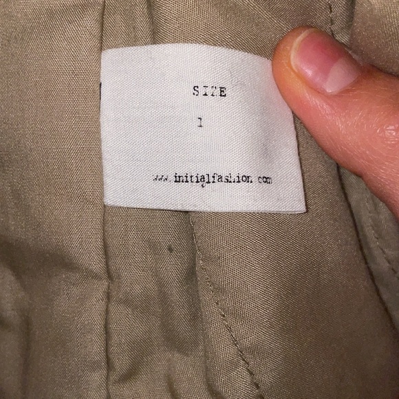 BEIGE BUTTON UP CARDIGAN - Picture 8 of 8